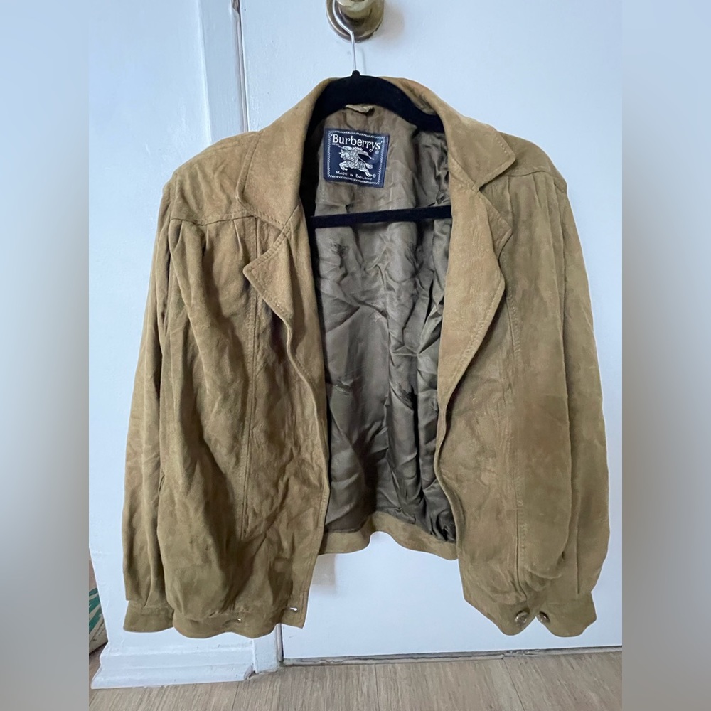 Burberry suede jacket